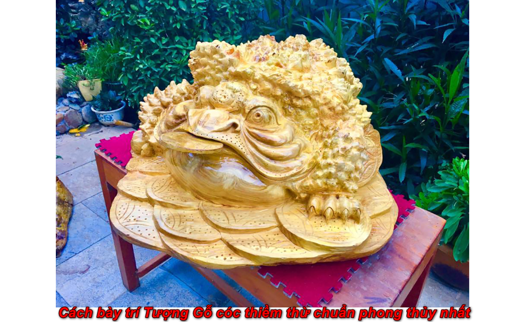Cách Đặt Tượng Cóc Thiềm Thừ Chuẩn Phong Thủy